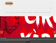 Tablet Screenshot of circolio.com
